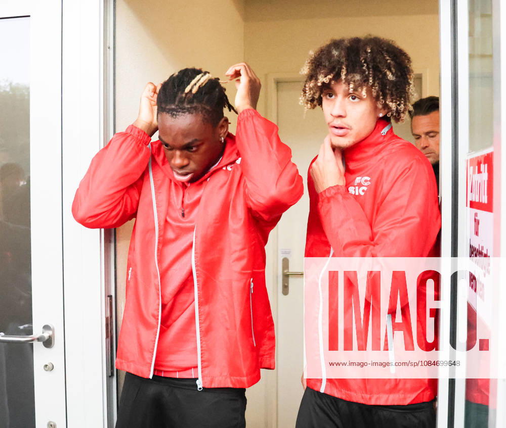 Cham, Switzerland, Men s Soccer, 2026–2027 Season, Swiss Cup, Round 2, SC Cham vs. FC Sion, 0–2. Photo: Winsley Boteli (back) and Franck Surdez (FC Sion)
