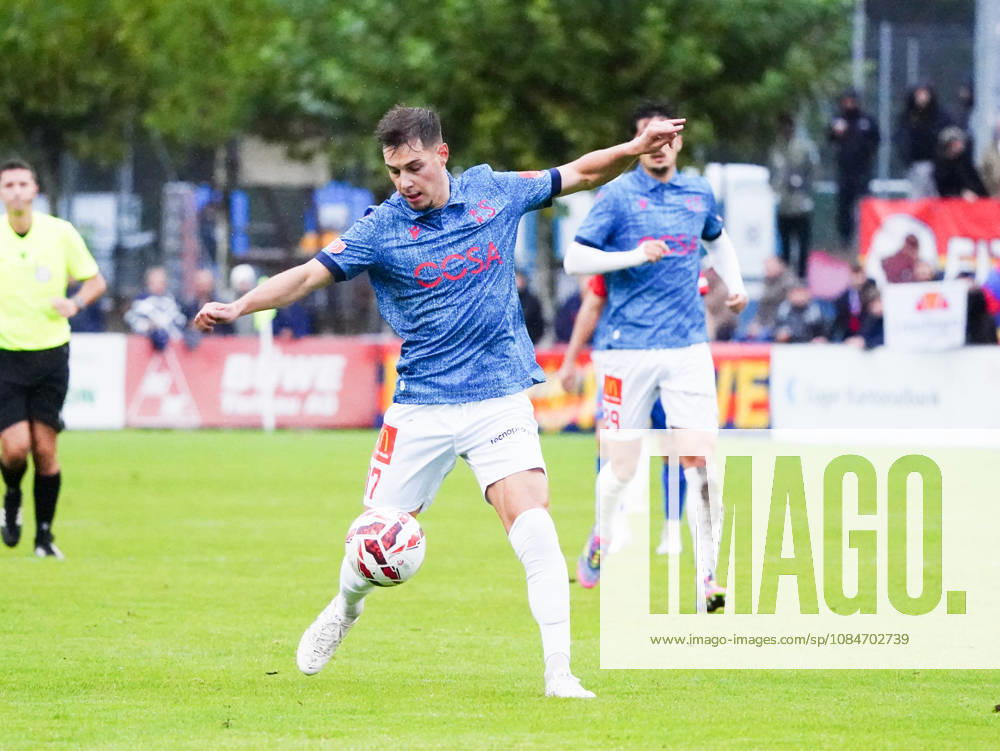 Cham, Switzerland; Men s Soccer, 2026–2027 Season, Swiss Cup, Round 2, SC Cham vs. FC Sion, 0–2; Photo by Jan Kronig, FC Sion, Action Shot
