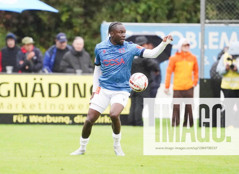 Cham, Switzerland; Men s Soccer, 2026–2027 Season, Swiss Cup, Round 2, SC Cham vs. FC Sion, 0–2; Photo: Josias Lukembila, FC Sion, in action