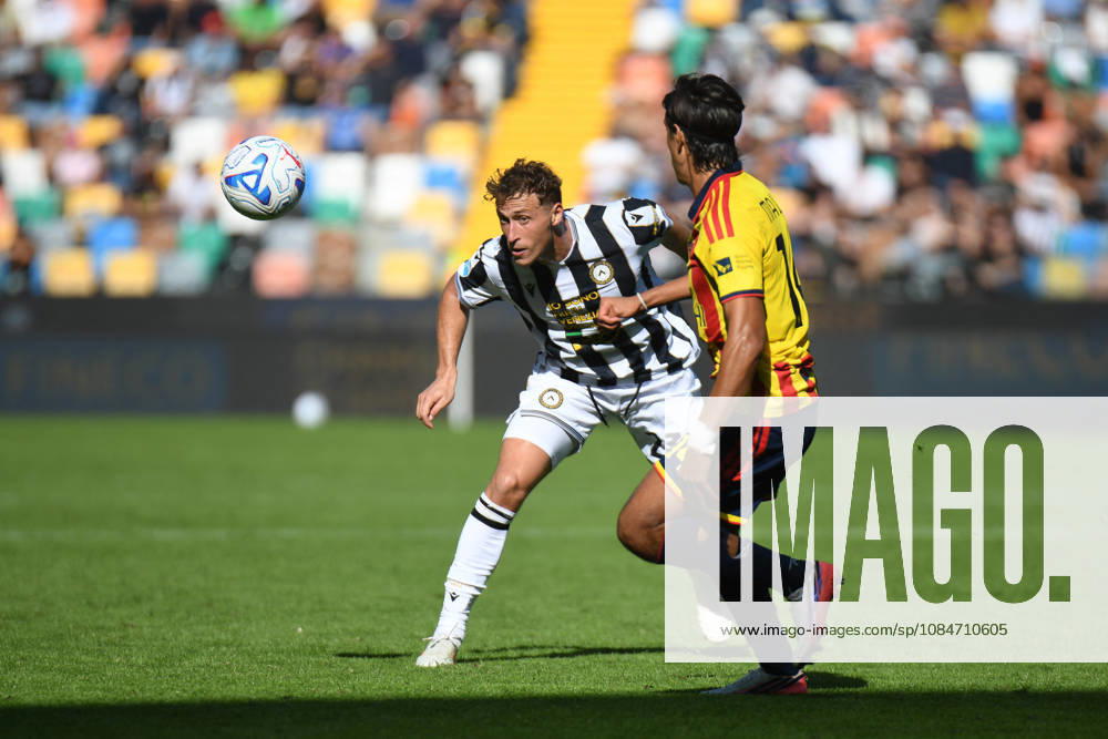 SOCCER - Serie A - Udinese Calcio vs. US Lecce Photo by IPA ABACAPRESS.COM89854408 - Udinese s Mergim Vojvoda in action during the Udinese Calcio vs. US Lecce Italian Serie A soccer match in Udine, Italy, on October 18, 2026 Udine Italy