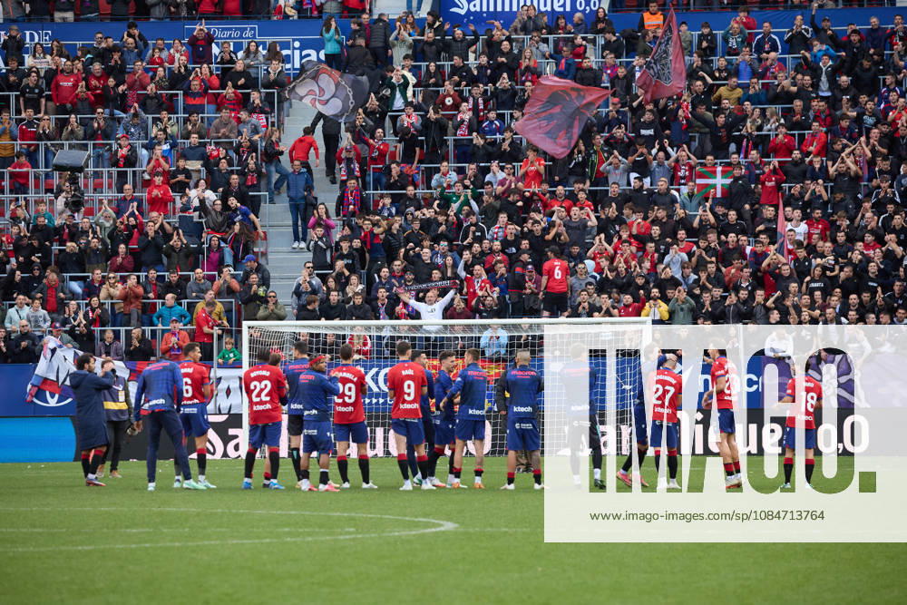 LaLiga EA Sports 2026–27 CA Osasuna vs. Racing de Santander: A LaLiga EA Sports match between CA Osasuna and Racing de Santander played at El Sadar in Pamplona, Spain, on October 18, 2026. Credit: Inigo Alzugaray, Agencia LOF, Pamplona. LaLiga EA Sports 2026–27 CA Osasuna vs. Racing de Santander