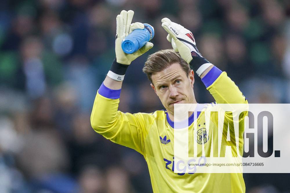 , Euroborg Stadium, season 2026 2027 , Dutch Eredivisie Football , match between FC Groningen and Ajax. Picture shows Ajax goalkeeper Marc ter Stegen Groningen - Ajax x208696381x