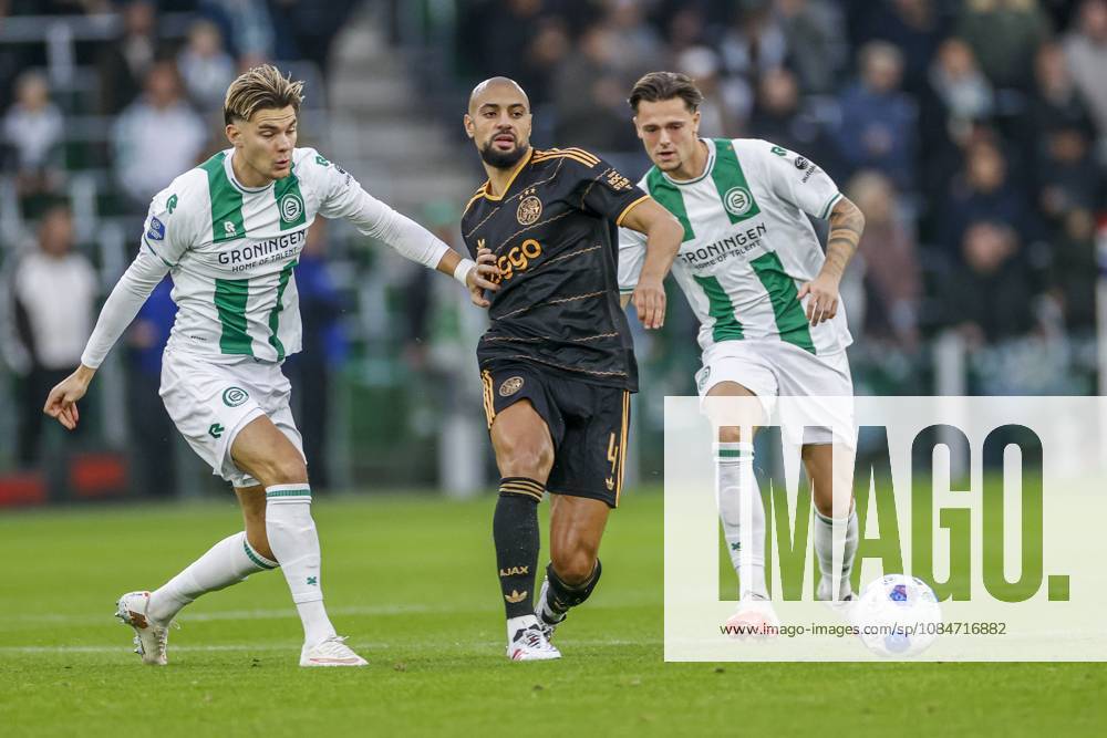 , Euroborg Stadium, season 2026 2027 , Dutch Eredivisie Football , match between FC Groningen and Ajax. Picture shows Ajax player Sofyan Amrabat Groningen - Ajax x208696555x