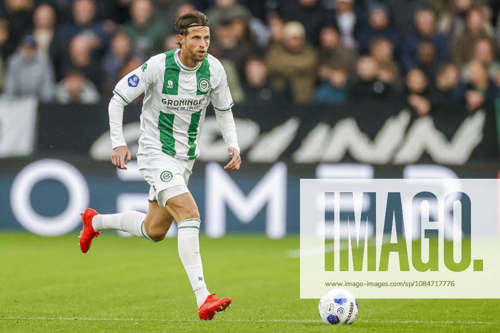 , Euroborg Stadium, season 2026 2027 , Dutch Eredivisie Football , match between FC Groningen and Ajax. Picture shows FC Groningen player Hans Hateboer Groningen - Ajax x208697589x