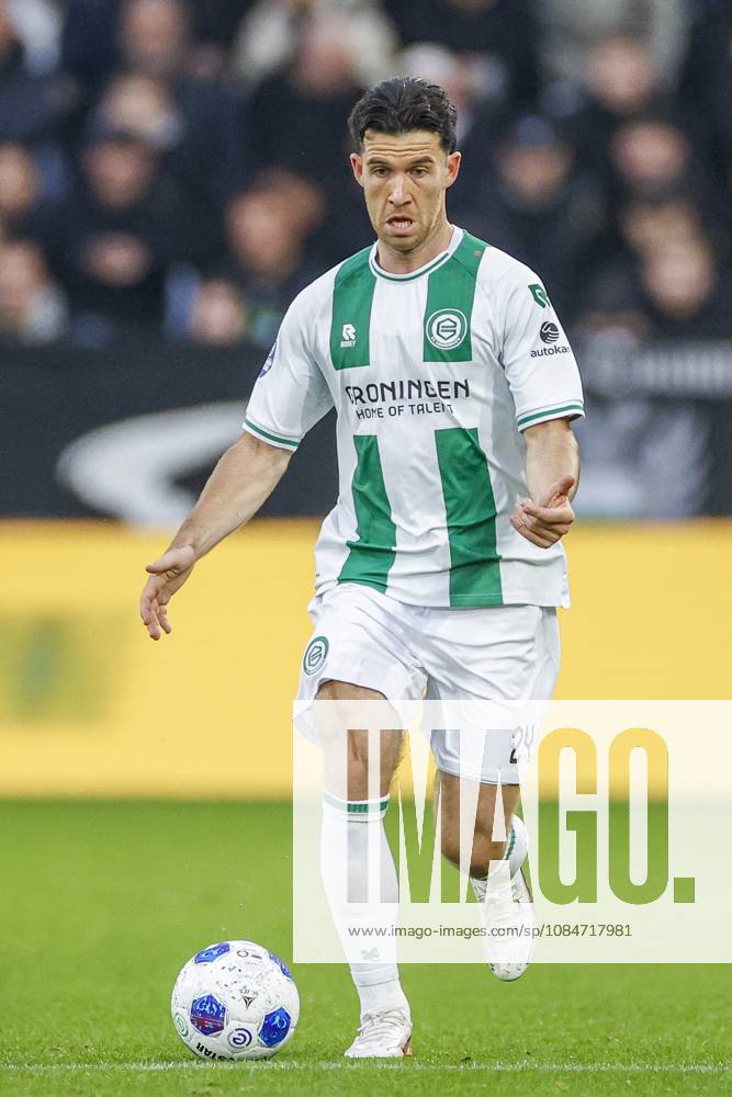 , Euroborg Stadium, season 2026 2027 , Dutch Eredivisie Football , match between FC Groningen and Ajax. Picture shows FC Groningen player Pelle Clement Groningen - Ajax x208697862x