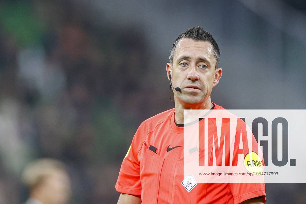 , Euroborg Stadium, season 2026 2027 , Dutch Eredivisie Football , match between FC Groningen and Ajax. Picture shows referee Dennis Higler Groningen - Ajax x208697924x