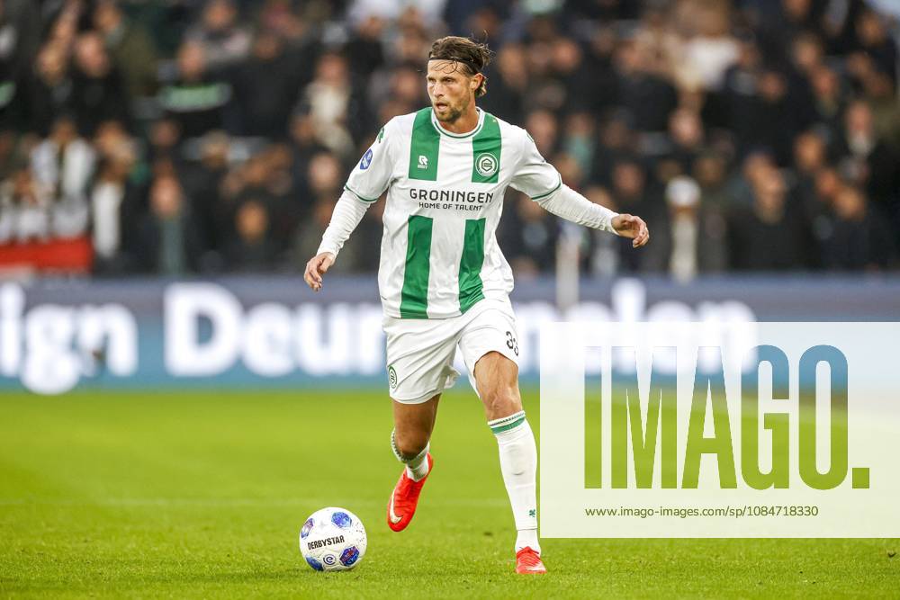 , Euroborg Stadium, season 2026 2027 , Dutch Eredivisie Football , match between FC Groningen and Ajax. Picture shows FC Groningen player Hans Hateboer Groningen - Ajax x208698247x