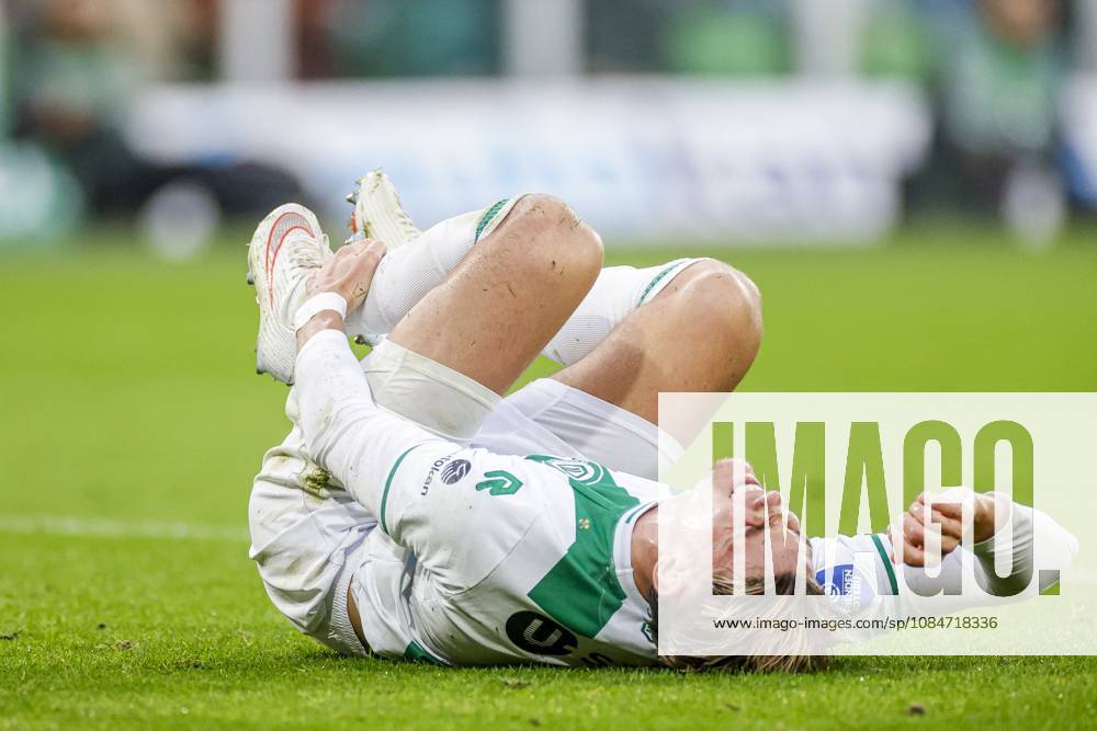 , Euroborg Stadium, season 2026 2027 , Dutch Eredivisie Football , match between FC Groningen and Ajax. Picture shows FC Groningen player Brynjolfur Willumsson Groningen - Ajax x208698257x