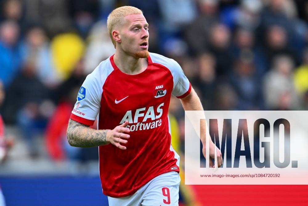 LEEUWARDEN - Mexx Meerdink of AZ Alkmaar during the Dutch Eredivisie match between SC Cambuur and AZ Alkmaar at the Kooi Stadion on October 18, 2026 in Leeuwarden, the Netherlands. COR LASKER ANP Eredivisie 2026 27 ANPxSportx IVx 572851513 originalFilename: 572851513