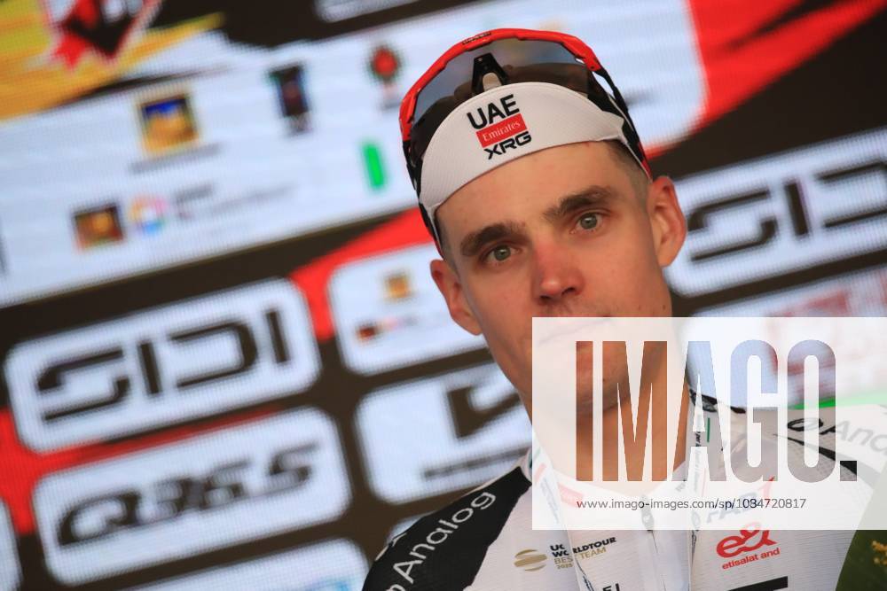 Veneto Classic - UCI Cycling race Pierre Teyssot MAXPPP ; Veneto Classic - UCI Cycling race . Bassano del Grappa, Italy on October 18, 2026. Pavel SIVAKOV (FRA) UAE Team Emirates-XRG Pierre Teyssot Maxppp Bassano del Grappa Veneto Italy