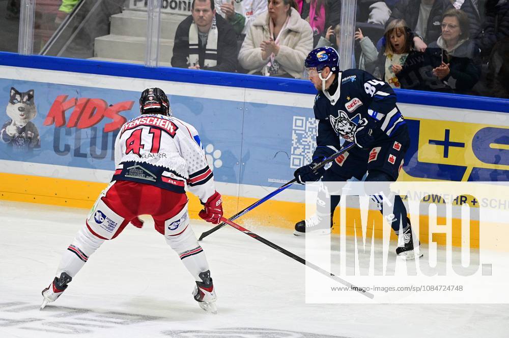 Kassel, Probonio Arena Ice Hockey DEL 2 Playoffs 2026–2027 Season Kassel Huskies vs. EV Landshut Jakob Mayenschein Landshut vs. Chris Wilkie 84, Kassel Huskies
