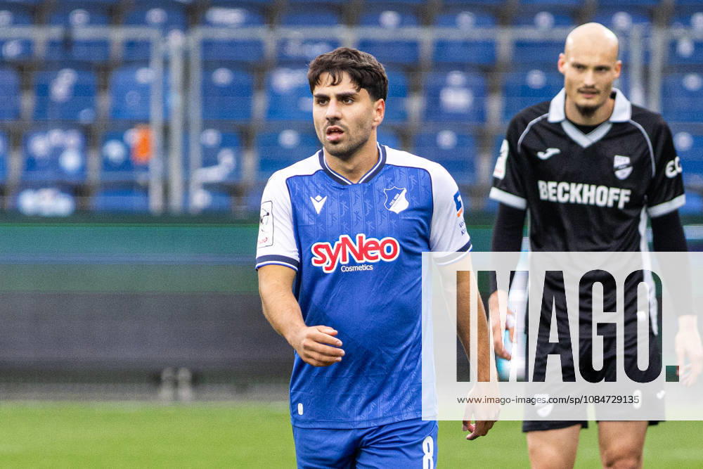 Germany: TSG Hoffenheim II vs. SC Verl, 3. Liga, 2026–27 season, Dietmar Hopp Stadium, Sinsheim; Diren Dagdeviren, TSG Hoffenheim II, 8; Sinsheim, Dietmar Hopp Stadium, Baden-Württemberg, Germany