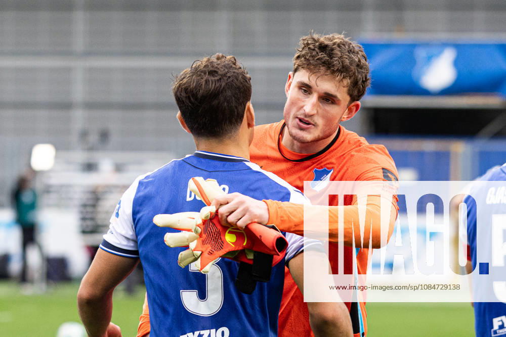 Germany: TSG Hoffenheim II vs. SC Verl, 3. Liga, 2026–27 season, Dietmar Hopp Stadium, Sinsheim; Lukas Petersson, TSG Hoffenheim II, 1; Sean Dulic, TSG Hoffenheim II, 3; Sinsheim, Dietmar Hopp Stadium, Baden-Württemberg, Germany