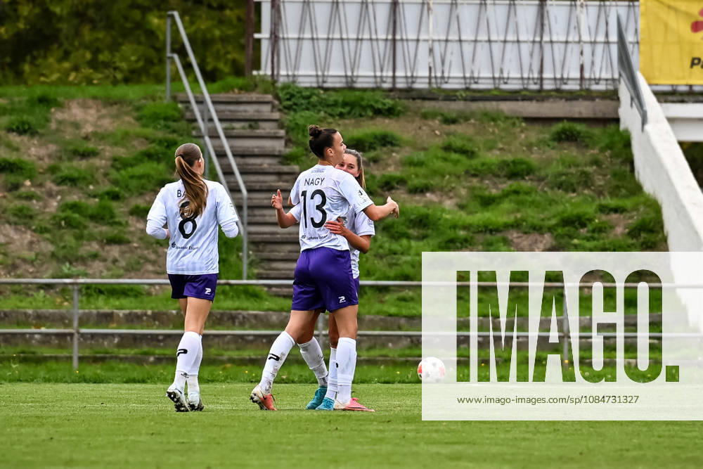 Soccer, Women s Bundesliga 2, 2026–2027, Matchday 9, SG 99 Andernach vs. SGS Essen, Vanessza Nagy 13, Essen scores the 4–0 goal
