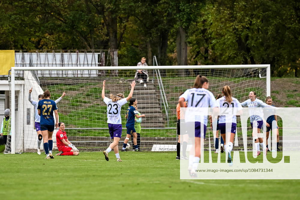 Soccer, Women s Bundesliga 2, 2026–2027, Matchday 9, SG 99 Andernach vs. SGS Essen; Laura Bröring 10 (Essen) scored the 5–0 goal in the 24th minute