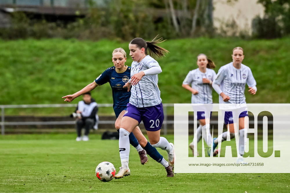 Soccer, Women s Bundesliga 2, 2026–2027, Matchday 9, SG 99 Andernach vs. SGS Essen, Leonie Köpp 20, Essen carries the ball through the midfield