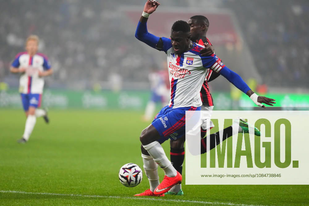 Olympique Lyonnais v OGC Nice - Ligue 1 McDonald s 2026 2027 Moussa NIAKHATE of Olympique Lyonnais during Ligue 1 McDonald s match between Lyon and Nice at Groupama Stadium on October 18, 2026 in Lyon, France. Lyon France