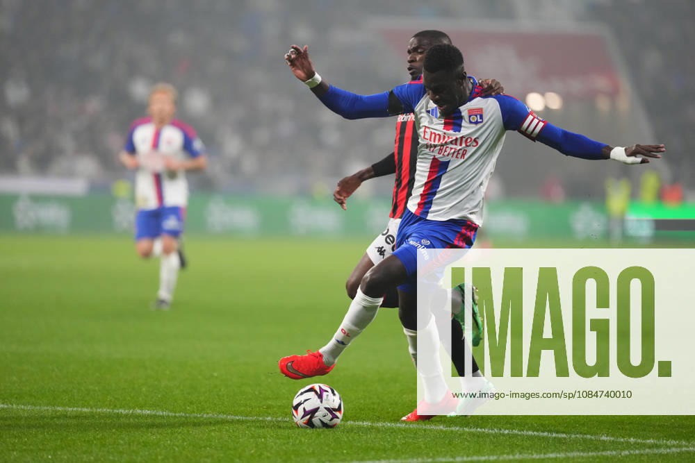 Olympique Lyonnais v OGC Nice - Ligue 1 McDonald s 2026 2027 Moussa NIAKHATE of Olympique Lyonnais during Ligue 1 McDonald s match between Lyon and Nice at Groupama Stadium on October 18, 2026 in Lyon, France. Lyon France