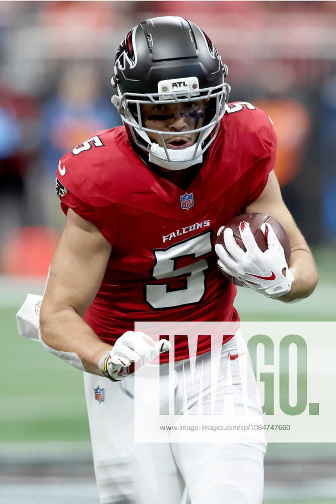 ATLANTA, GA - OCTOBER 18: Drake London (5) of the Atlanta Falcons during the Sunday afternoon NFL, American Football Herren, USA game between the Atlanta Falcons and the Chicago Bears on October 18, 2026 at the Mercedes-Benz Stadium in Atlanta, GA. (Photo by David J. Griffin Icon Sportswire) NFL: OCT 18 Bears at Falcons Icon9532610180702
