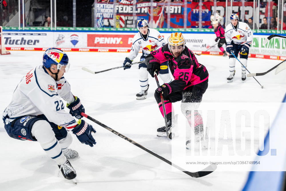 Jackson Cates, 26, Nuremberg Ice Tigers, NIT, Nuremberg Ice Tigers vs. Red Bull Munich, Ice Hockey, Penny DEL, Matchday 10, October 18, 2026, Nuremberg Ice Tigers vs. Red Bull Munich, Ice Hockey, Penny DEL, Matchday 10