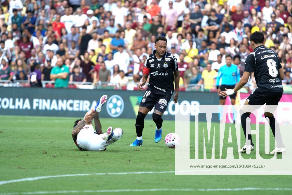 Match between Fluminense and Santos valid for the 31st round of the 2026 Brazilian Championship Rio de Janeiro (RJ), 10 18 2026 - Sports Fluminense Santos Football RJ - Santos player Neymar during the match between Fluminense and Santos, valid for the 31st round of the Brazilian Championship, held in the city of Rio de Janeiro this Sunday, October 18, 2026.(Foto: Leonardo Antonio Thenews2 imago images) SPO
