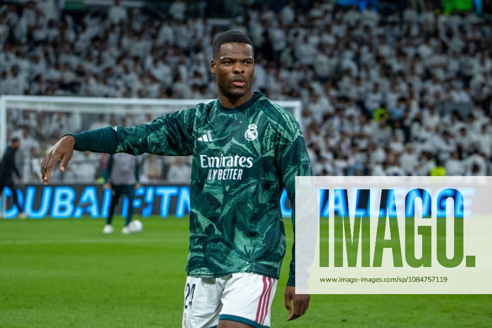 Ibrahima Konato (Real Madrid) seen in action during the La Liga EA SPORTS 2026-2027 match between Real Madrid and Sevilla..Final score: Real Madrid CF 4-1 Sevilla FC. La Liga EA SPORTS 2026-2027 - (Match Finished) Real Madrid Vs. Sevilla In Madrid, Spain - 18 Oct 2026 - ZUMAs197 20261018_aaa_s197_279