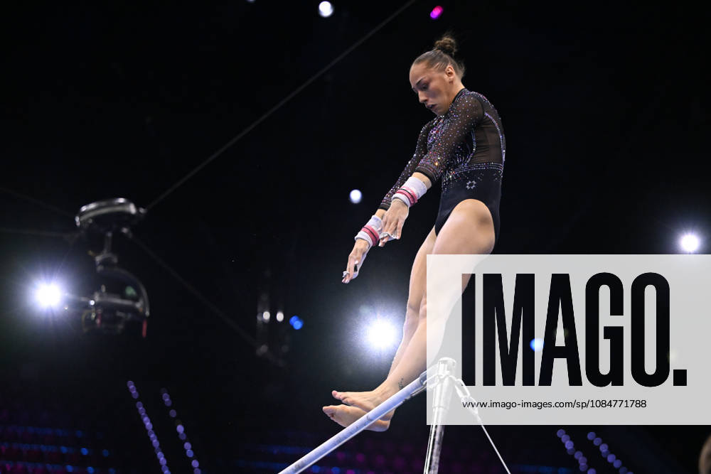 IPA89907083 - NEMOUR Kaylia (ALG) UB at the 54th Artistic Gymnastics World Championships, Gymnastics in Rotterdam, Netherlands