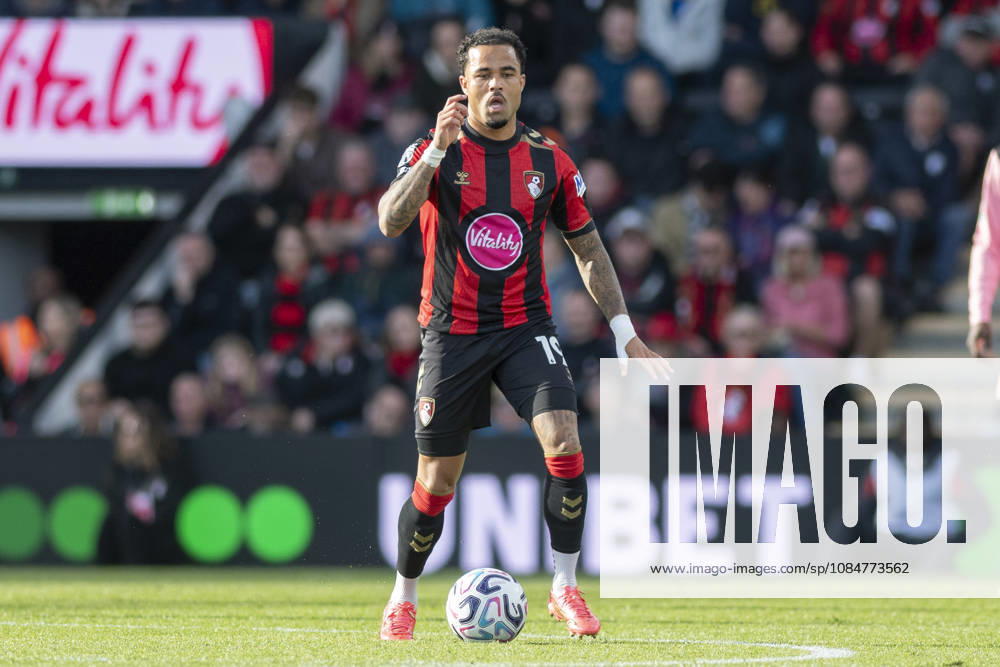 AFC Bournemouth v Sunderland, Premier League Justin Kluivert of Bournemouth during the AFC Bournemouth v Sunderland Premier League match at Vitality Stadium, Bournemouth, England on 18 October 2026 Credit: Andy Thomas Every Second Media Editorial use only. All images are copyright Every Second Media Limited. No images may be reproduced without prior permission. All rights reserved. Premier League and Football League images are subject to licensing agreements with Football DataCo Limited. see https: www.football-dataco.com