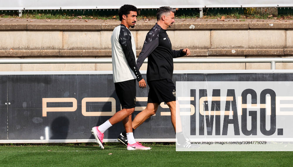 Stuttgart, Soccer, UEFA Champions League, 2026–2027 Season, VfB Stuttgart Training, Tiago Tomas, Maik Franz