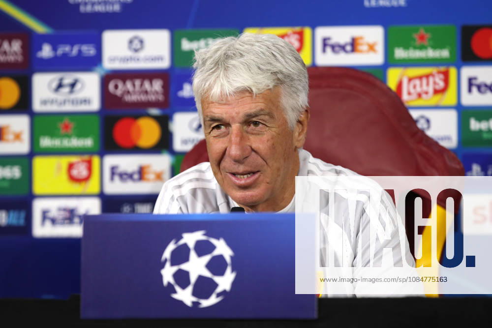 IPA89910537 - October 19, 2026 Champions League: Gasperini press conference, PK, Pressekonferenz + Training Sessions In the photo: Gasperini (Photo by Gino Mancini)