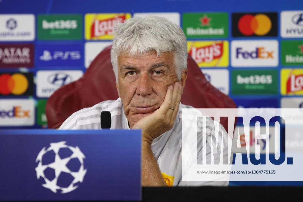 IPA89910538 - October 19, 2026 Champions League: Gasperini press conference, PK, Pressekonferenz + Training Sessions In the photo: Gasperini (Photo by Gino Mancini)