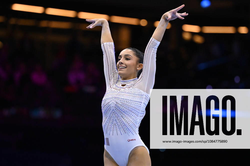 IPA89912733 - PRAT Maiana (FRA) floor routine during the 54th Artistic Gymnastics World Championships in Rotterdam, Netherlands