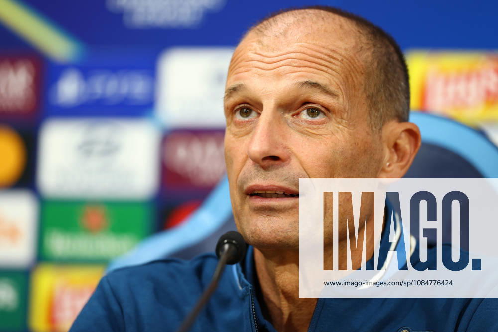 Napoli’s head coach Massimiliano Allegri During the Napoli-Bodo Glimt Champions League press conference, PK, Pressekonferenz in the press room at the Diego Armando Maradona Stadium on October 19, 2026.