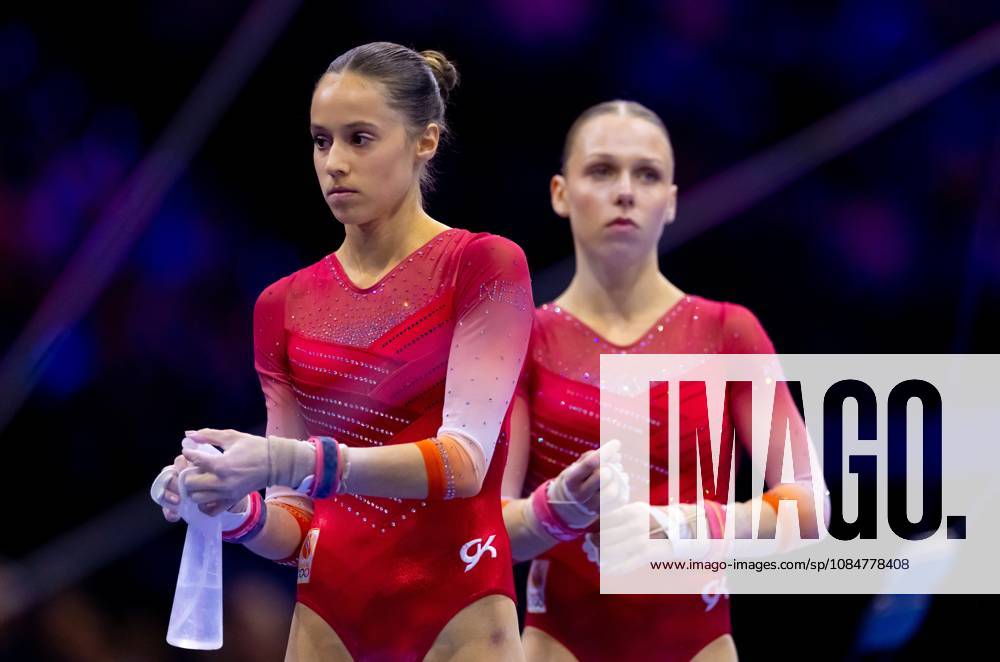 ROTTERDAM - Naomi Visser during the qualifications at the World Gymnastics Championships in Rotterdam Ahoy. IRIS VAN DEN BROEK ANP ANPxSportx IVx 572977510 originalFilename: 572977510