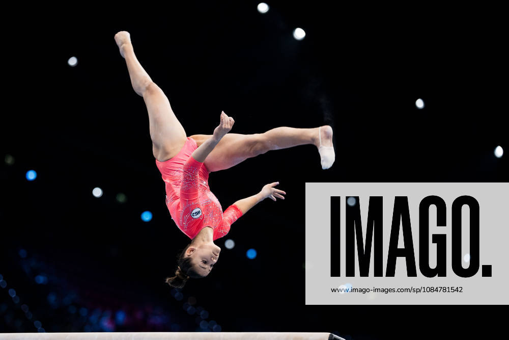 Elizaveta Us of Russia competes in the women’s balance beam qualifying round on the third day of the 2026 Artistic Gymnastics World Championships on October 19, 2026 in Rotterdam. Photo by Joel Marklund, BILDBYRÅN, code JM JM0860 bbeng artistic gymnastics artistic gymnastics gymnastics world championships women s artistic gymnastics artistic gymnastics gymnastics world championships women s Russia