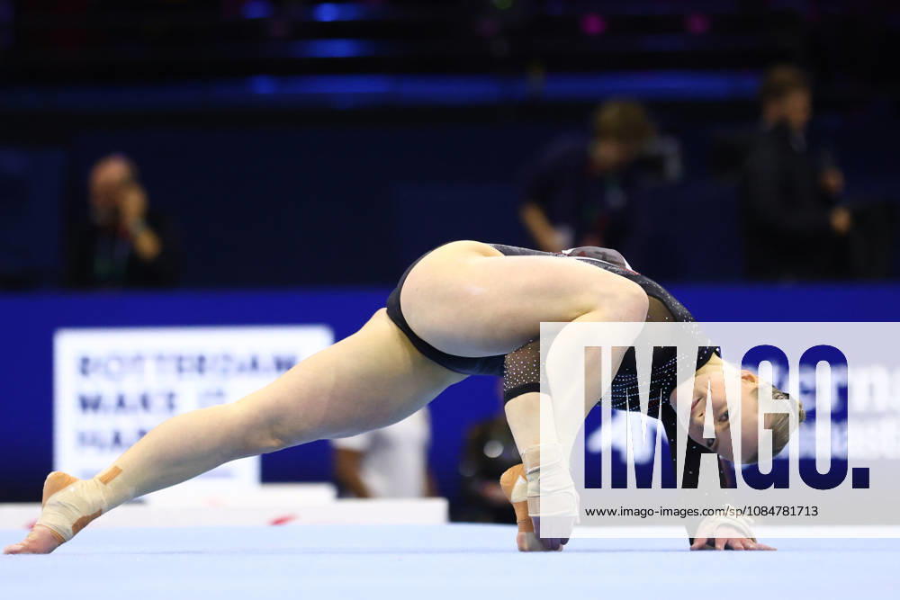 ELSABETH BLACK of Team Canada competes in the Floor Exercise of the Women s Qualification of the 54th Artistic Gymnastics World Championships at the Ahoy Arena in Rotterdam, Netherlands. Rotterdam Netherlands - ZUMAc179 20261019_zep_c179_074