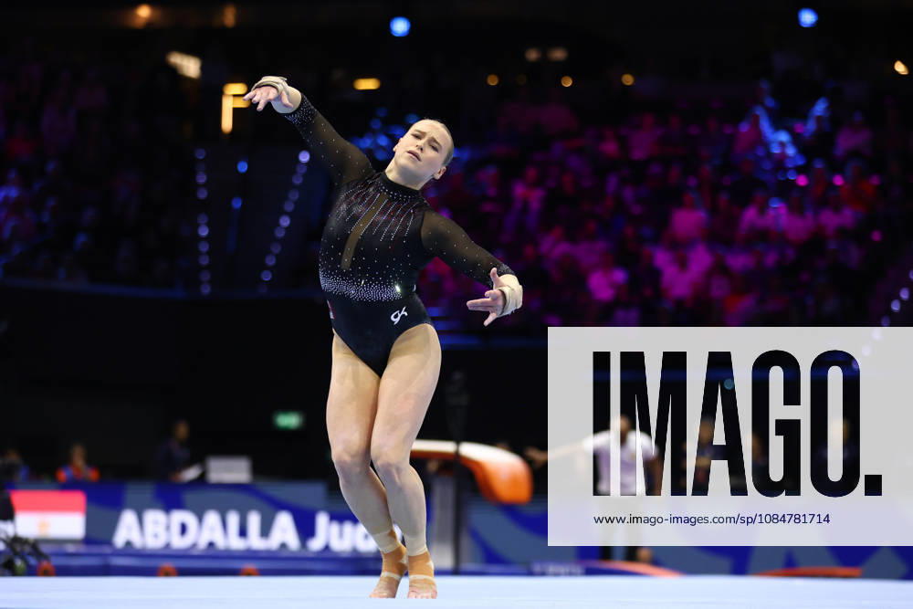 ELSABETH BLACK of Team Canada competes in the Floor Exercise of the Women s Qualification of the 54th Artistic Gymnastics World Championships at the Ahoy Arena in Rotterdam, Netherlands. Rotterdam Netherlands - ZUMAc179 20261019_zep_c179_076