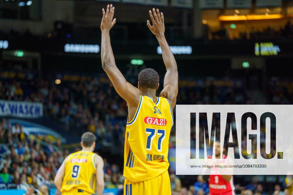 Pictured: Sima, Alba Berlin, 77-19-10-2026, Alba Berlin vs. Bamberg Baskets (BMA365), BBL Cup Round of 16, Basketball, 2026-27 Season, Uber Arena
