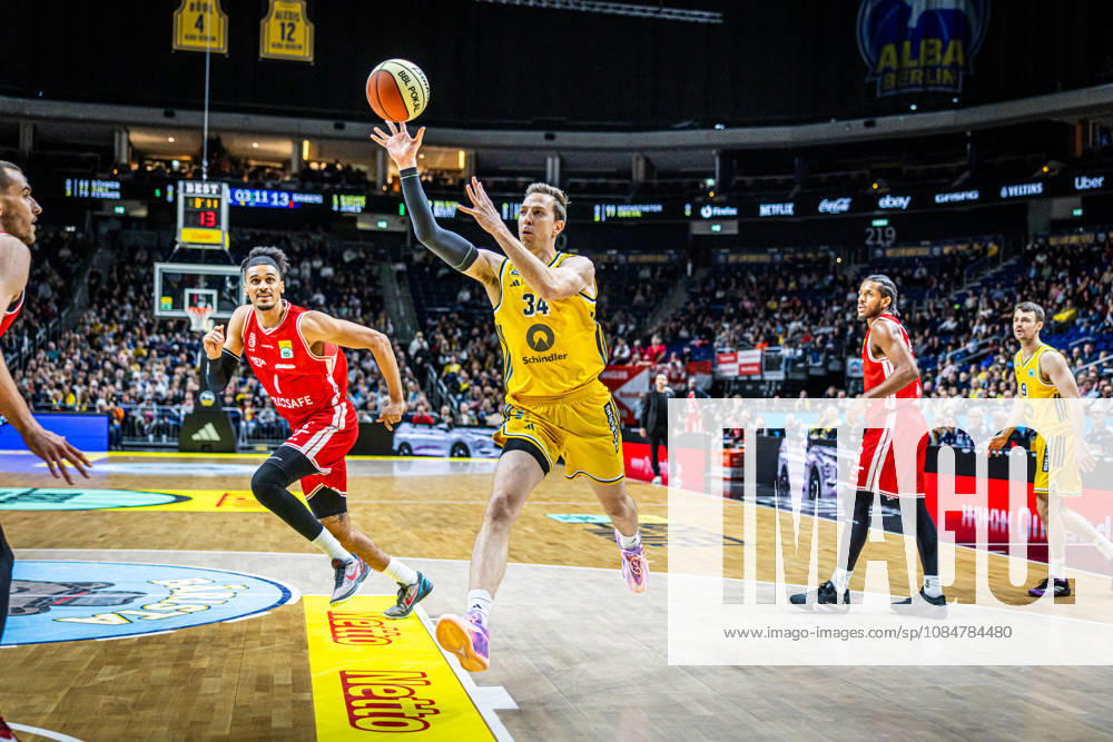 Basketball Berlin, October 19, 2026; 2026–2027 Season; Netto BBL Cup Round of 16; Alba Berlin; BMA365; Bamberg Baskets; Justin Bean; Alba Berlin, No. 34