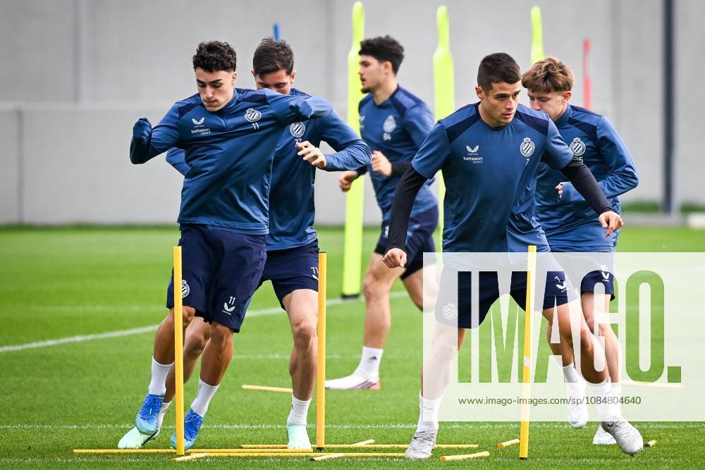 Club Brugge v RC Lens - UEFA Champions League preparations Club Brugge s Jan Virgili and Nicolo Tresoldi pictured during a training session of football team Club Brugge KV, on Tuesday 20 October 2026 at the team s basecamp in Westkapelle (Knokke-Heist), Belgium, as preparation for the the UEFA Champions League game against RC Lens. (Photo News Elias Rom) Knokke-Heist Belgium