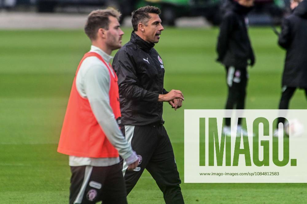 Lars Ritzka, Coach Marcel Rapp, St. Pauli, Germany, Hamburg, Training Facility on Kollaustrasse, Soccer, 2. Bundesliga, FC St. Pauli