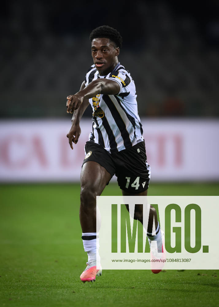 Torino FC v Udinese Calcio - Serie A - Season 2026-2027 Turin, Italy, 12th October 2026. James Abankwah of Udinese Calcio during the Torino FC vs Udinese Calcio Serie A match at Stadio Grande Torino, Turin. Picture credit should read: Jonathan Moscrop Turin Stadio Olimpico Grande Torino Italy