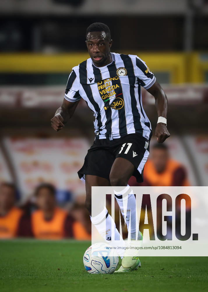 Torino FC v Udinese Calcio - Serie A - Season 2026-2027 Turin, Italy, 12th October 2026. Hassane Kamara of Udinese Calcio during the Torino FC vs Udinese Calcio Serie A match at Stadio Grande Torino, Turin. Picture credit should read: Jonathan Moscrop Turin Stadio Olimpico Grande Torino Italy