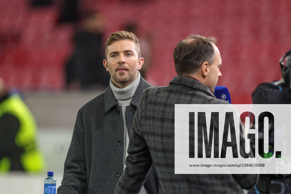 GER, Stuttgart, VfB Stuttgart vs. Atlético Madrid, Soccer, UEFA, 2026–2027 Season, Champions League, MHP Arena, Matchday 3 in pictures (from left): Christoph Kramer, TV analyst. DFB and DFL regulations prohibit any use of photographs as image sequences and or quasi-video, 200–2026
