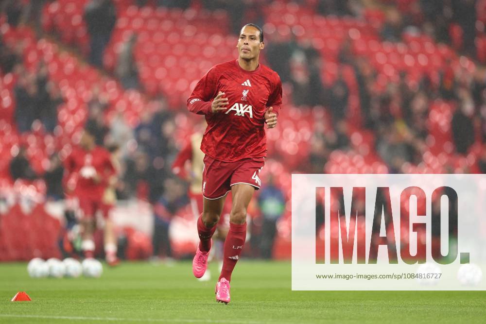Virgil van Dijk of Liverpool Liverpool v Villarreal, UEFA Champions League, Football, Anfield, Liverpool, UK - 20 Oct 2026Liverpool Anfield United Kingdom
