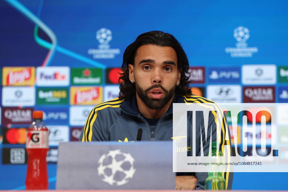 David Raya, Arsenal FC, No. 01 at the press conference, GER, press conference, Arsenal FC, soccer, UEFA Champions League, Matchday 3, group stage, 2026–2027 season, October 20, 2026, GER, press conference, Arsenal FC, soccer, UEFA Champions League, Matchday 3, group stage, 2026–2027 season, October 20, 2026, Munich