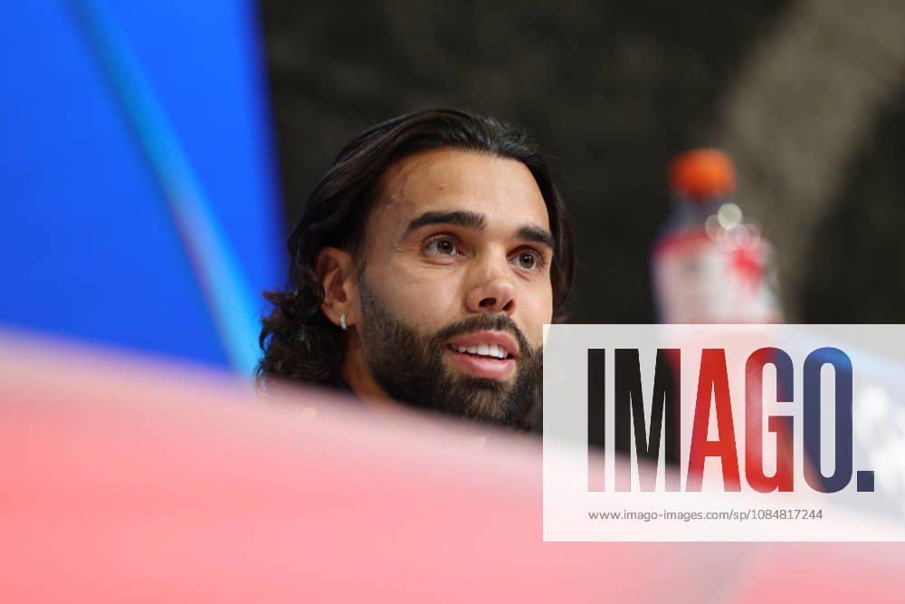 David Raya, Arsenal FC, No. 01 at the press conference, GER, press conference, Arsenal FC, soccer, UEFA Champions League, Matchday 3, group stage, 2026–2027 season, October 20, 2026, GER, press conference, Arsenal FC, soccer, UEFA Champions League, Matchday 3, group stage, 2026–2027 season, October 20, 2026, Munich
