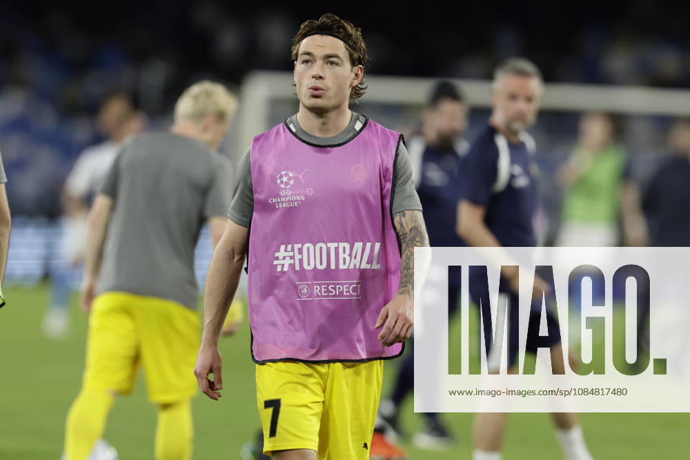 Champions League match SSC Napoli vs Bodo Glimt Bodo Glimt s Norwegian midfielder Patrick Berg during the Uefa champions league match between SSC Napoli vs Bodo Glimt at the Diego Armando Maradona Stadium in Naples on October 20, 2026. _BPH0366