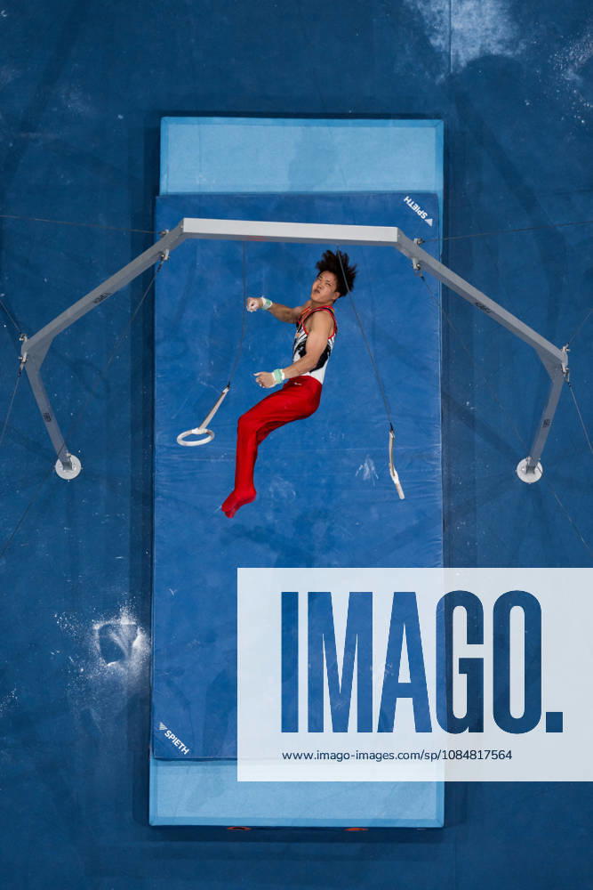 Shohei Kawakami of Japan competes on the parallel bars during the men’s team final on day four of the 2026 Artistic Gymnastics World Championships on October 20, 2026 in Rotterdam. Photo by Joel Marklund, BILDBYRÅN. Code: JM JM0861 bbeng artistic gymnastics gymnastics world championships team final