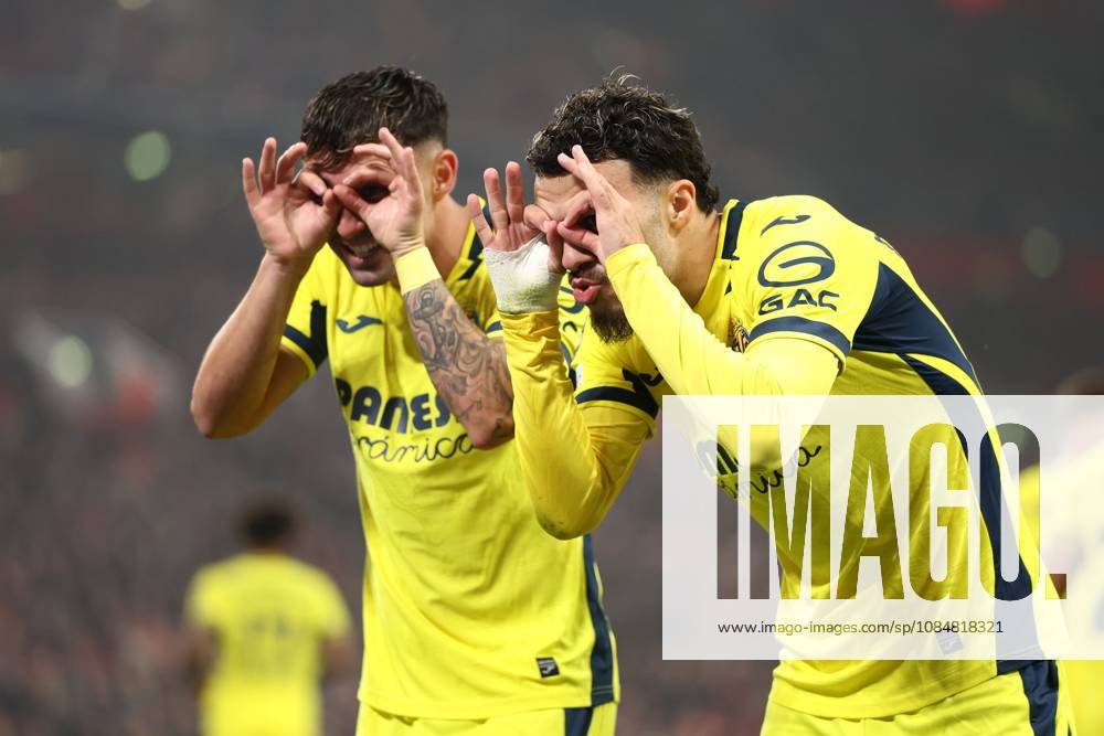 Georges Mikautadze of Villarreal scores a goal and celebrates. Liverpool v Villarreal, UEFA Champions League, Football, Anfield, Liverpool, UK - 20 Oct 2026Liverpool Anfield United Kingdom